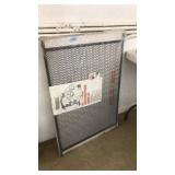 PROTECTIVE GRILLE, FITS 36" DOOR