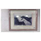 FRAMED "LE SOFA" PRINT BY LOUIS ICART