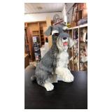 SITTING SCHNAUZER FIGURINE
