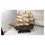 "CIRCA 1829 VICTORIA" MODEL SHIP DISPLAY