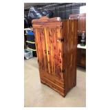 ANTQ WOOD WARDROBE