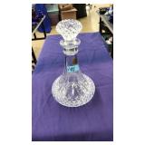 CUT LEAD CRYSTAL GLASS DECANTER, FRANCE