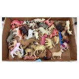 FLAT OF CELLULOID ANIMALS