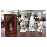4 LENOX CHRISTMAS FIGURINES