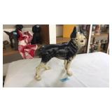 VNTG. CAST IRON BOSTON TERRIER DOORSTOP