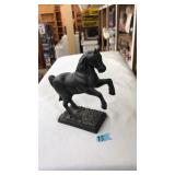 VNTG. CAST IRON HORSE FIGURINE