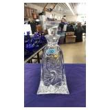 BOHEMIA CRYSTAL CLEAR CUT DECANTER