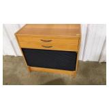 STORAGE FILE CABINET WITH ROLL TOP DRAWER
