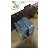 (2) VNTG. SUITCASES