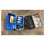 2 TACKLE BOXES W/CONTENTS