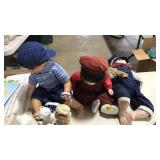 (3) BOY COLLECTOR DOLLS