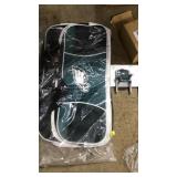 PHILADELPHIA EAGLES DUFFLE BAG & ORNAMENT