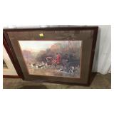 FRAMED "SHORTCUT TO THE MEET" PRINT BY HARDY