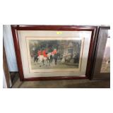 VNTG. FRAMED THE TOAST PRINT BY HARDY