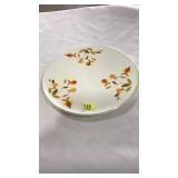 VNTG. HALL SUPERIOR AUTUMN LEAF CAKE PLATE