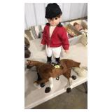 VNTG. GOTZ EQUESTRIAN DOLL & PONY