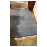 VNTG. FLATWEAVE AREA RUG