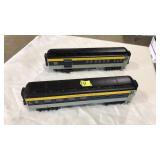 (2) CHESAPEAKE AND OHIO MODEL PASSANGER CARS