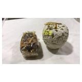 LENOX APPLE POTPURRI DISH W/POTPOURRI