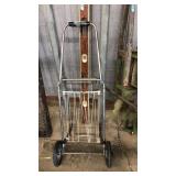 WOOD LEVEL & ROLLING CART