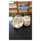 CANDLE WARMER, & ASST HOUSEHOLD DECOR