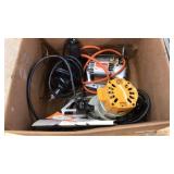 BLACK & DECKER ROUTER, JIG SAW, & OTHER ELEC TOOLS