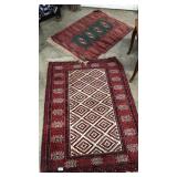 2 WOOL ENTRY RUGS