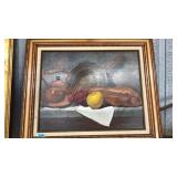 OIL ON BOARD STILL LIFE BY MARY STREAKER