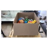 BOX OF ASST BABY/TODDLER TOYS