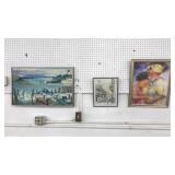 3 PC ASST FRAMED ART