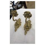 BRASS WALL SCONCES