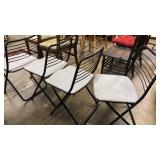 4 FOLDING CHAIRS
