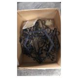 CAST IRON ORANTE CANDLE HOLDER