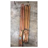 (2) WOOD ART EASELS