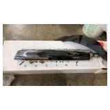 SPOILER VISOR & 2 CHROME MUFFLERS