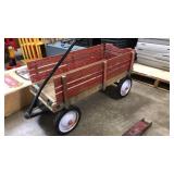 VINTAGE WOOD & METAL WAGON