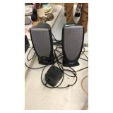 PAIR OF DELL COMPUTER SPEAKERS