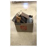 LOT OF ASST. STORAGE BINS, ETC