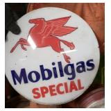 Mobilgas Special Gas Pump Lens