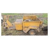 Yellow Cushman Truckster