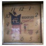 Anderson Erickson square clock