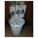 Golf Balls and Club Head Covers Golf Balls and Club Head Covers