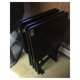 Tv Tray tables with stand