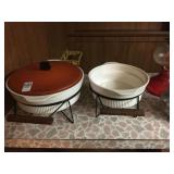 Casserole Dishes with stand Casserole Dishes with stand