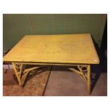 Wicker table Wicker table