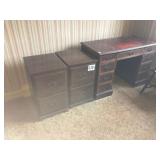 Maddox Desk and filing cabinets Maddox Desk and filing cabinets
