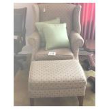 high back arm chair with ottoman high back arm chair with ottoman