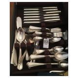 S monogramed Silver set