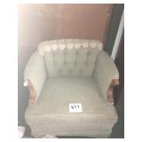 Upholstered arm chair