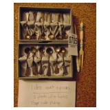 Sterling Salt spoons, olive forks Sterling Salt spoons, olive forks